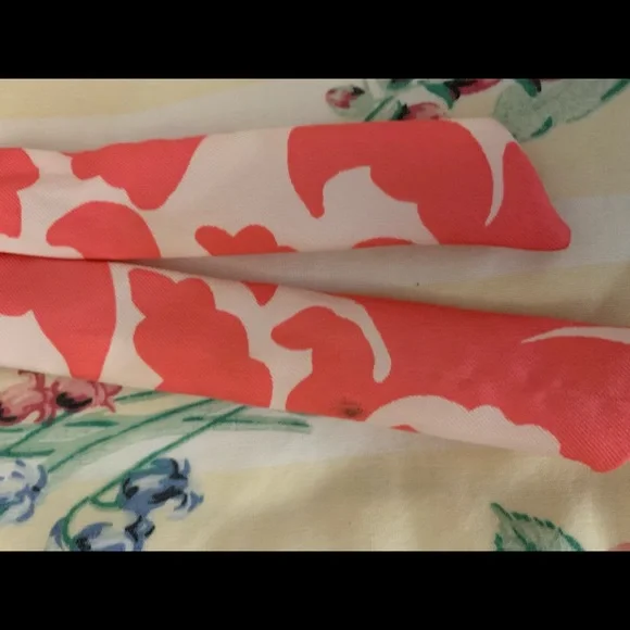 Stunning Lilly Pulitzer silk pink white crab dress - Picture 6 of 8